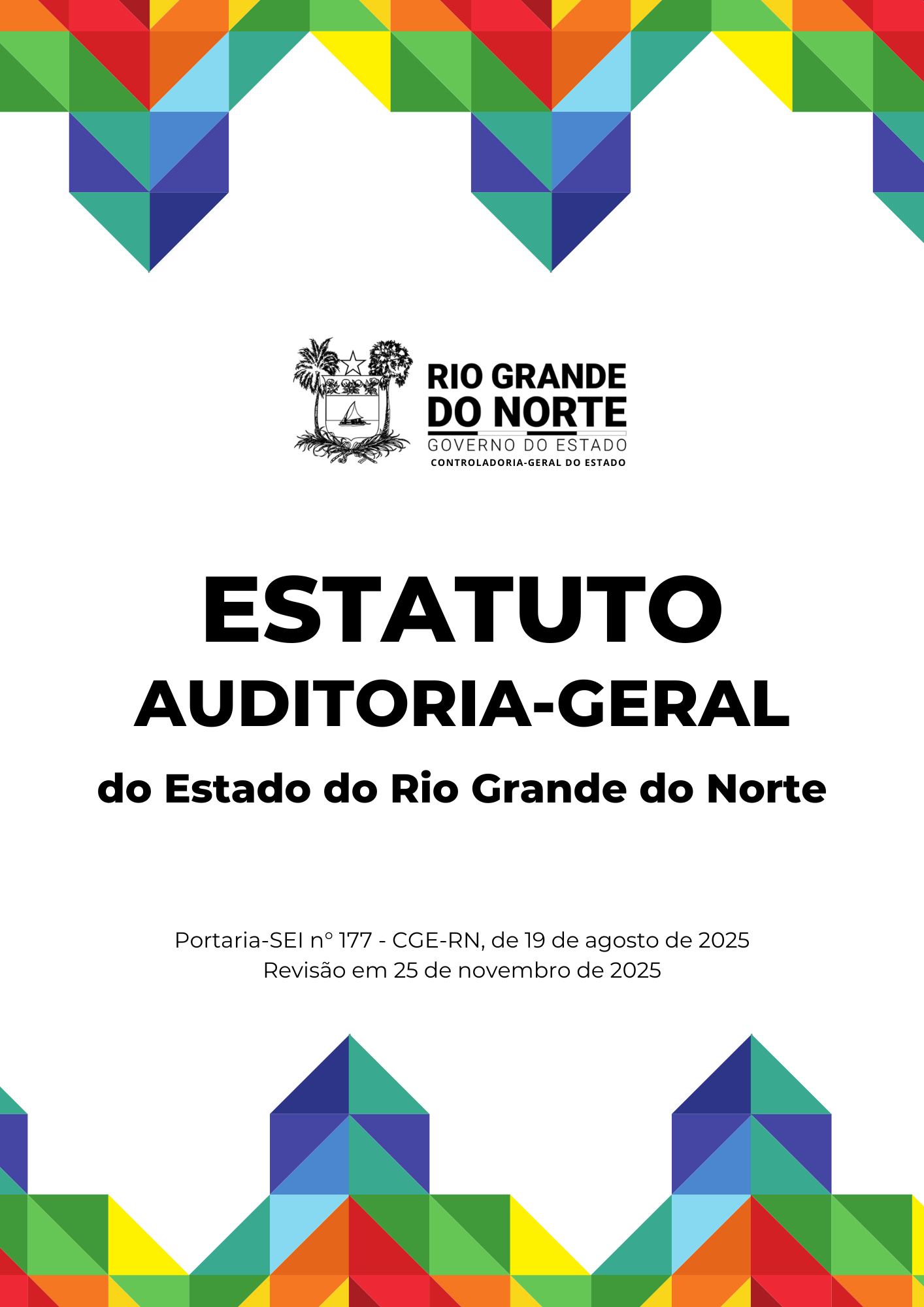 Estatuto Auditoria Geral do Estado do RN